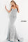 Jovani Prom Long Strapless Lace Fitted Dress 06586 - The Dress Outlet