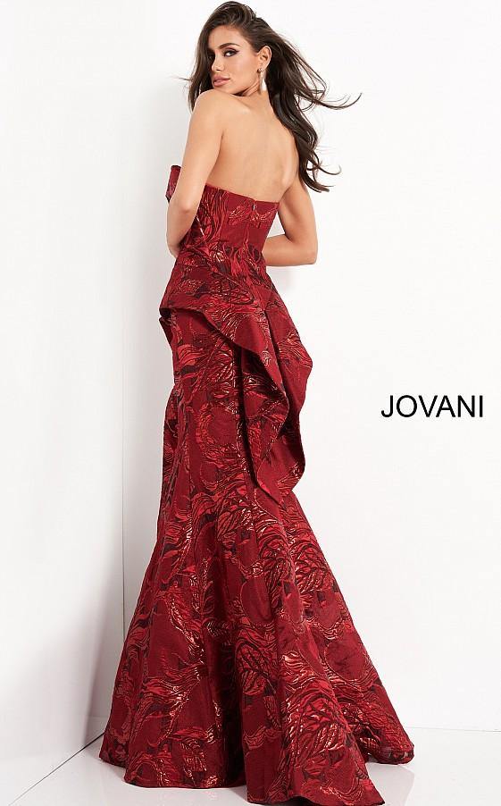 Jovani 05020 Prom Long Strapless Mermaid Dress