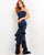 Jovani Prom Long Strapless Ruffle Slit Dress 04844 - The Dress Outlet
