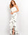 Jovani Prom Long Strapless Ruffle Slit Dress 04844 - The Dress Outlet