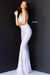 Jovani Prom One Shoulder Long Formal Gown 06734 - The Dress Outlet