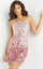 Jovani Prom Short One Shoulder Cocktail Dress 07782 - The Dress Outlet