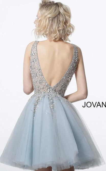 Jovani Prom Short Sleeveless Homecoming Dress 1774 - The Dress Outlet
