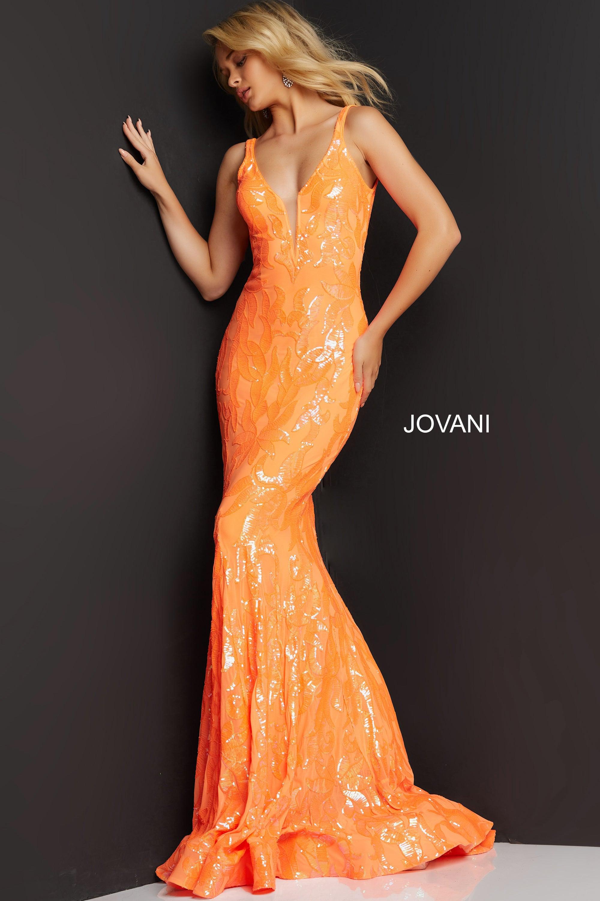 Jovani Prom Sleeveless Fitted Long Formal Gown 3263 - The Dress Outlet