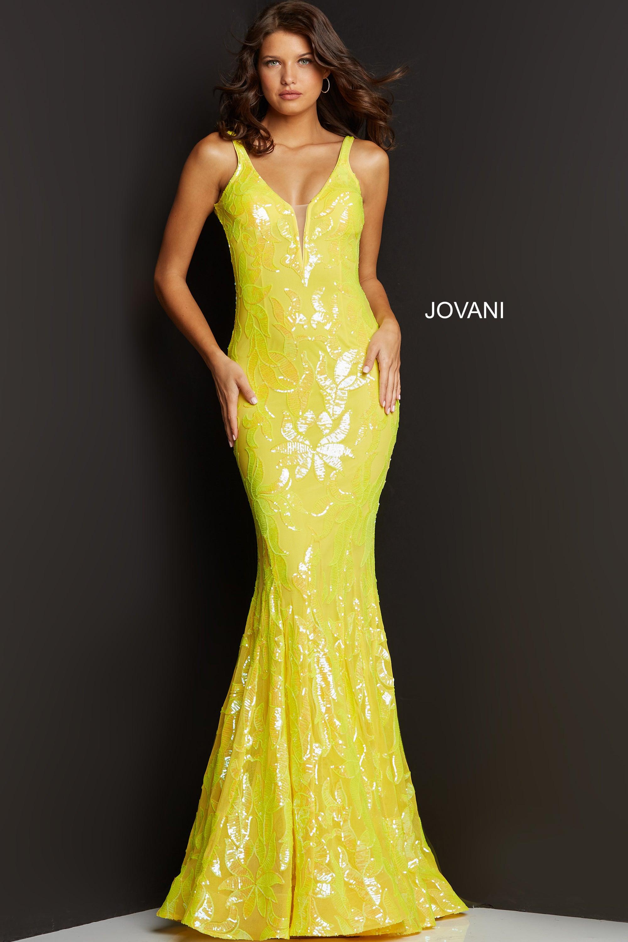Jovani Prom Sleeveless Fitted Long Formal Gown 3263 - The Dress Outlet