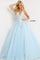 Jovani Prom Sleeveless Long Floral Ball Gown 06808 - The Dress Outlet