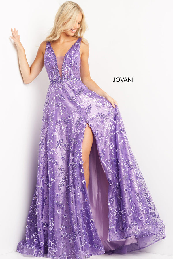 Jovani 08422 Prom Sleeveless Long Formal Gown