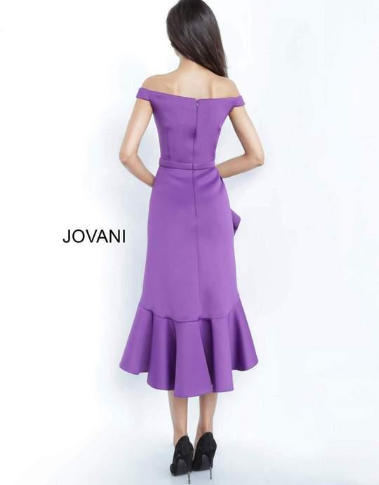 Jovani Ruffle High Low Formal Dress 1469 - The Dress Outlet