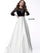 Jovani Satin A Line Long Formal Gown 62124 - The Dress Outlet