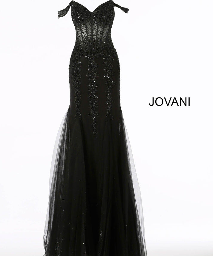 Charcoal Jovani 51115 Sequin Long Formal Evening Gown for $333.99 – The Dress Outlet