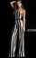 Jovani Sequin Strapless Formal Jumpsuit 65397 - The Dress Outlet