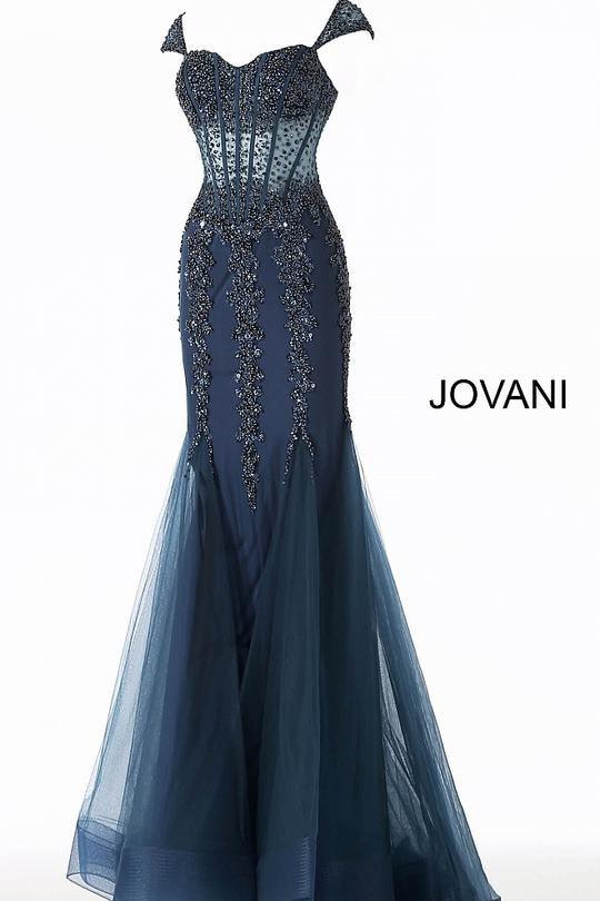 Jovani Sexy Long Formal Gown 62523 - The Dress Outlet