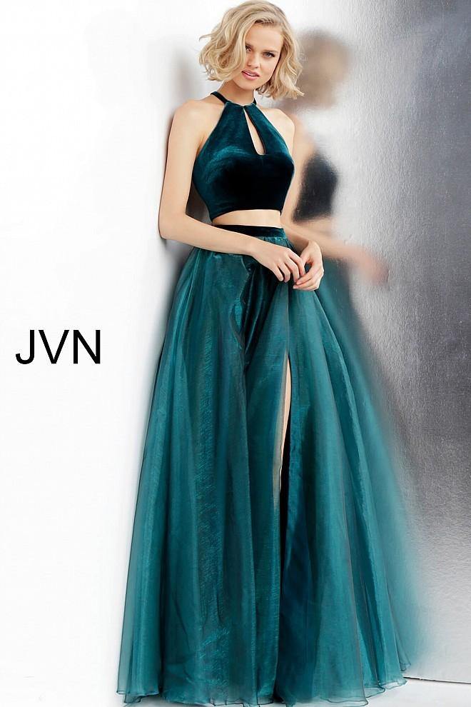 Jovani Sexy Two Piece Prom Dress JVN62639 - The Dress Outlet