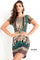Jovani Short Homecoming Multi Cocktail Dress 2663 - The Dress Outlet