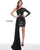 Jovani Short One Shoulder Fitted Dress 02654 - The Dress Outlet