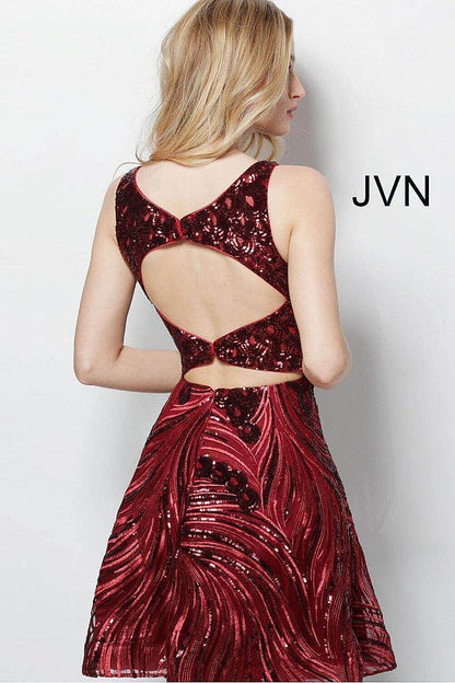 Jovani Short Sleeveless Prom Dress JVN65805 - The Dress Outlet