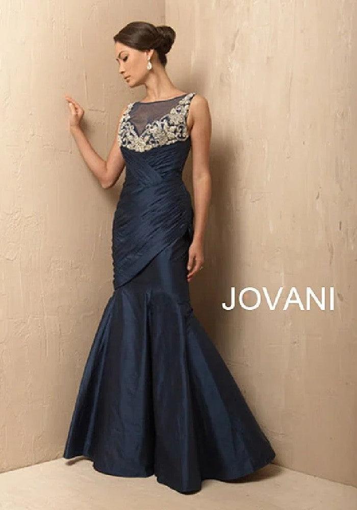Jovani Sleeveless Fit and Flare Long Evening Dress 72704 - The Dress Outlet