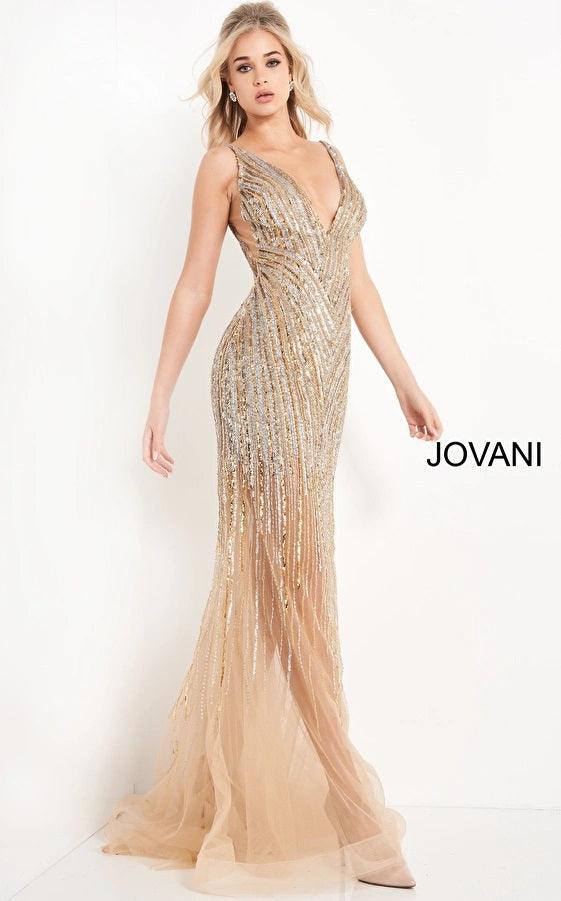 Jovani 1162 Sleeveless Long Evening Dress