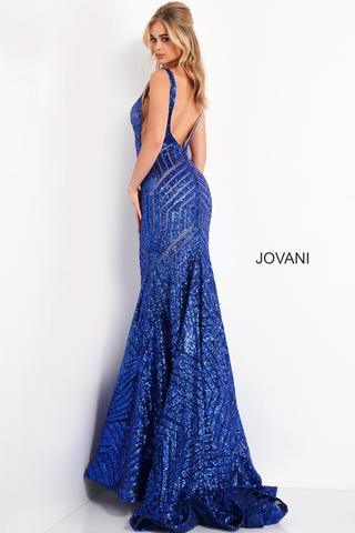 Jovani Sleeveless Long Fitted Formal Gown 59762 - The Dress Outlet