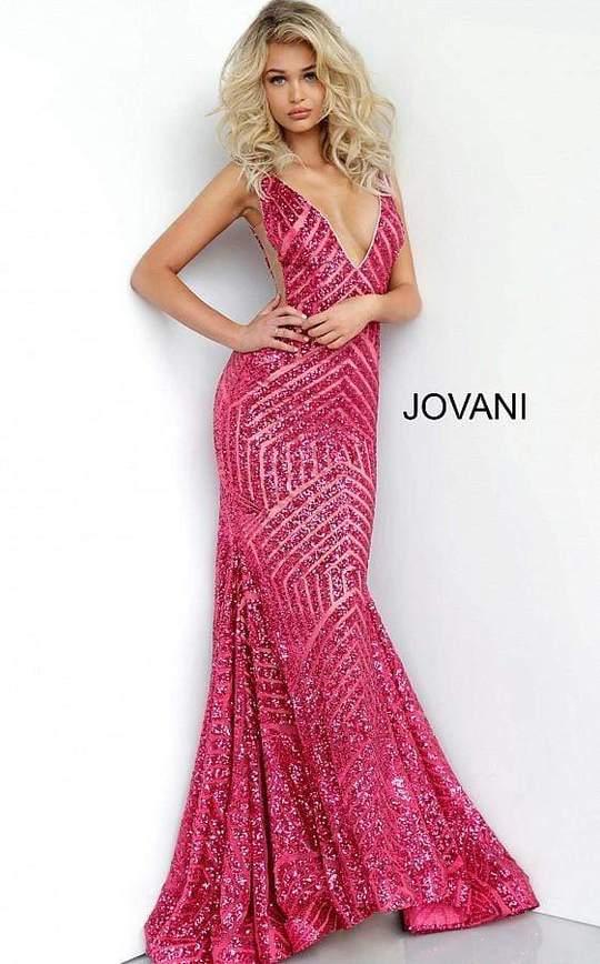Jovani Sleeveless Long Fitted Formal Gown 59762 - The Dress Outlet