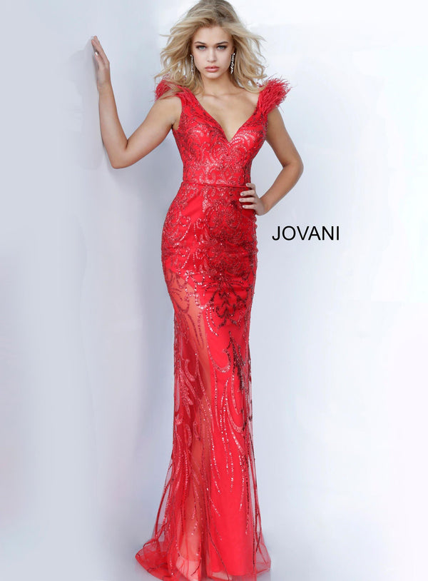 Jovani Sleeveless Long Fitted Prom Dress 02451 - The Dress Outlet