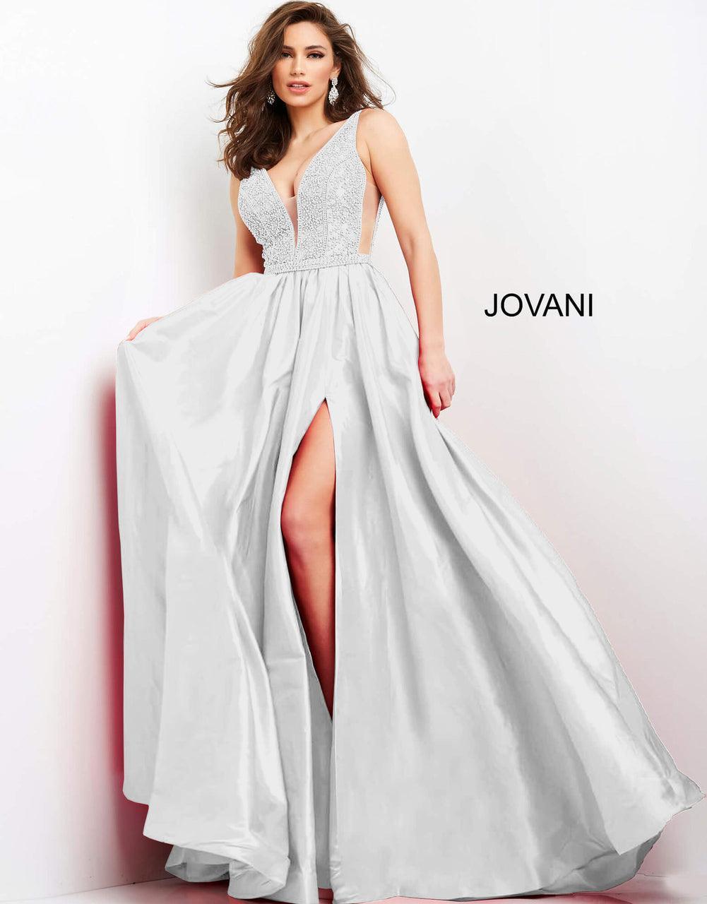 Jovani Sleeveless Long Formal Prom Dress 03373 - The Dress Outlet