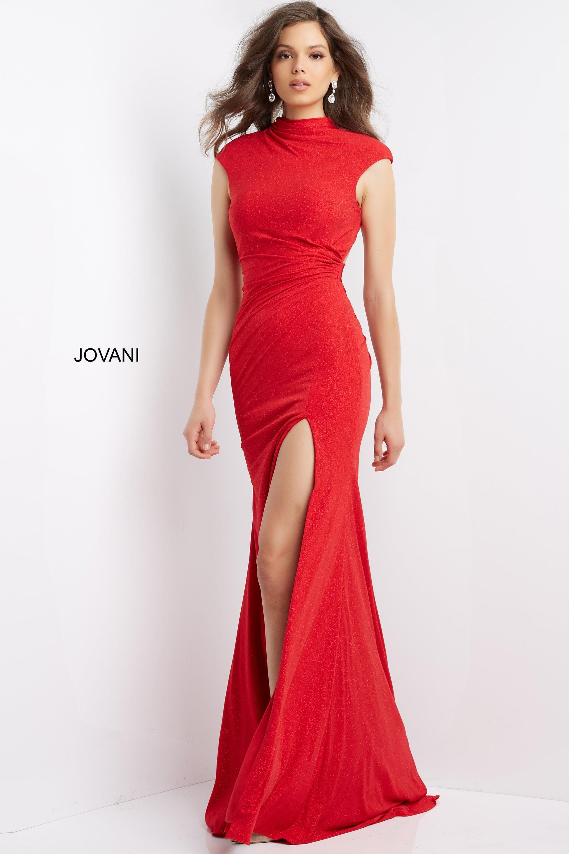 Jovani 06859 Sleeveless Long Formal Prom Dress