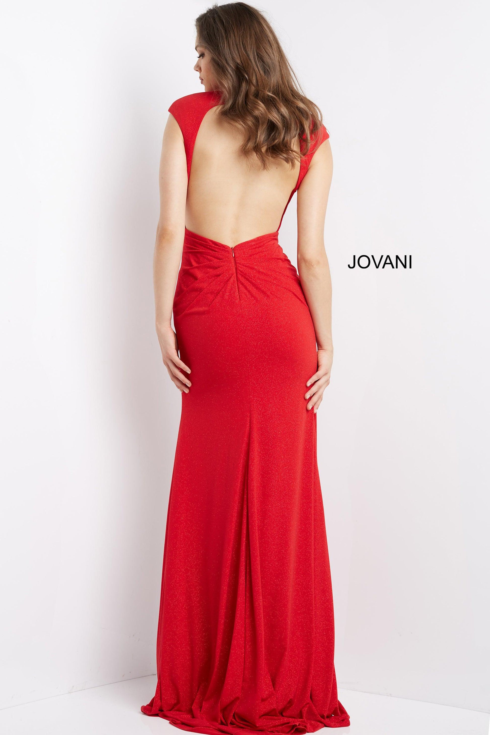 Jovani 06859 Sleeveless Long Formal Prom Dress