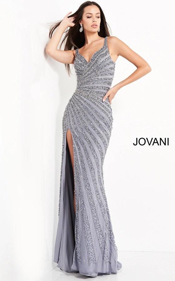 Jovani 04539 Sleeveless Long Formal Prom Gown
