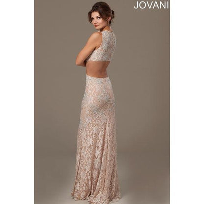 Jovani Sleeveless Long Formal Prom Gown 92151 - The Dress Outlet