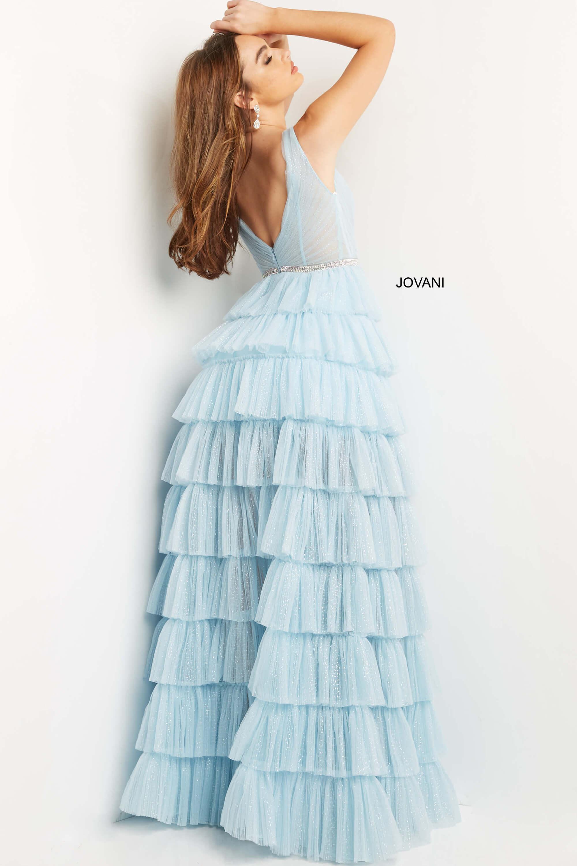 Jovani Sleeveless Long Prom Dress 07998 - The Dress Outlet