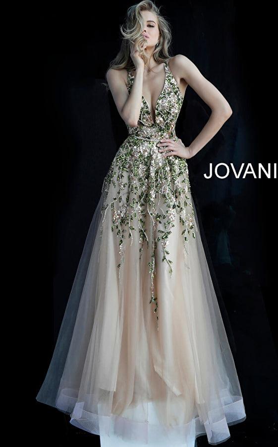 Jovani 60800 Sleeveless Long Prom Dress