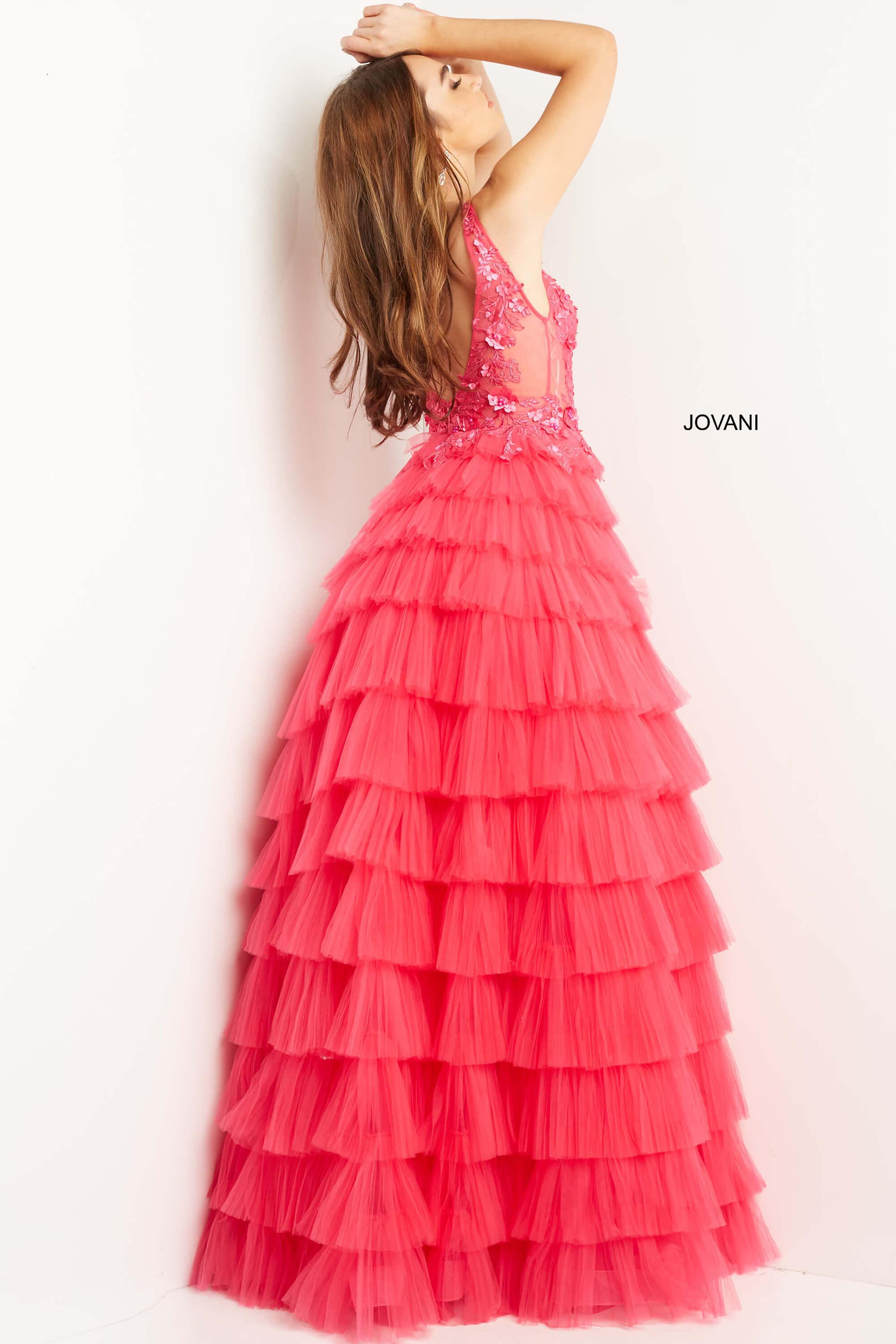 Jovani Sleeveless Long Prom Gown 08238 - The Dress Outlet