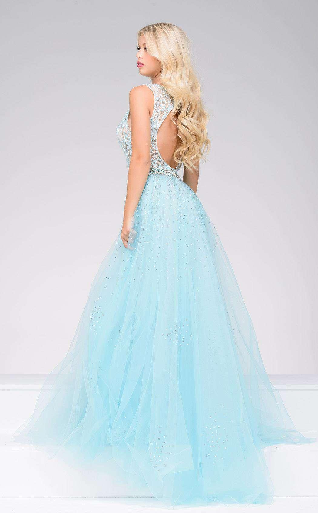 Jovani Sleeveless Long Prom Gown 36805 - The Dress Outlet