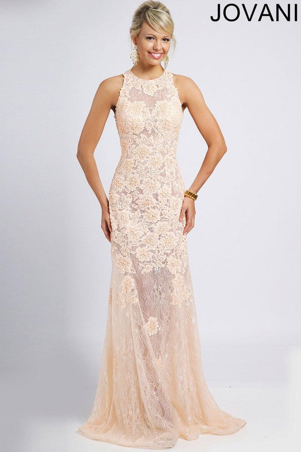Jovani 92325 Sleeveless Long Prom Gown