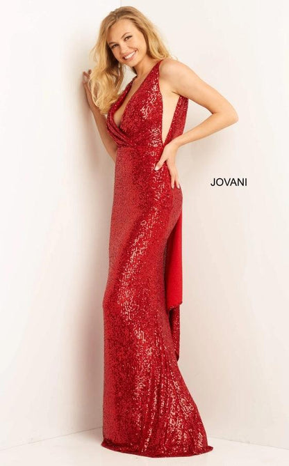 Jovani Sleeveless Sexy Long Prom Dress 03854 - The Dress Outlet