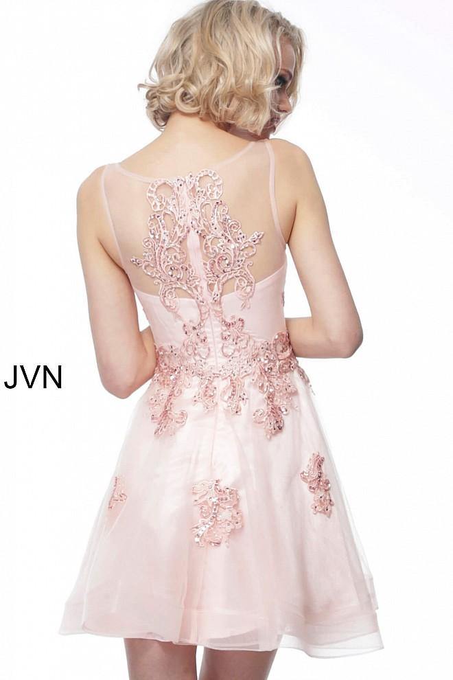 Jovani 66550 Sleeveless Short Prom Dress