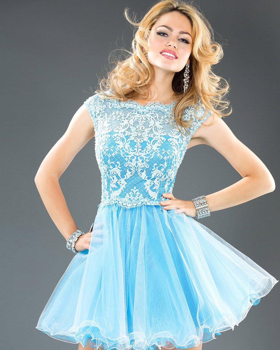 Jovani Sleeveless Short Prom Dress 79047 - The Dress Outlet
