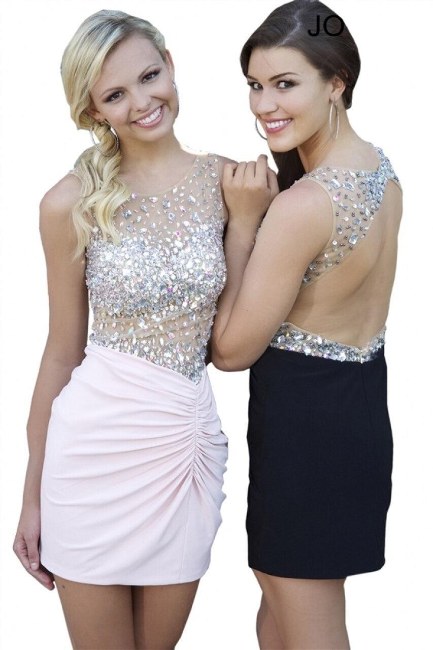 Jovani 98252 Sleeveless Short Prom Dress