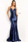 Jovani Spaghetti Strap Long Dress 08157 - The Dress Outlet