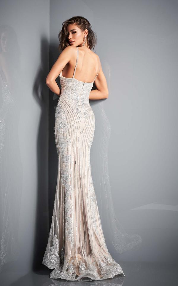 Jovani 05752 Spaghetti Strap Long Formal Gown
