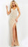 Jovani Spaghetti Strap Long Prom Dress 62885 - The Dress Outlet