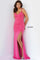 Jovani Spaghetti Strap Long Prom Gown 07402 - The Dress Outlet