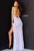Jovani Spaghetti Strap Sexy Long Prom Dress 06502 - The Dress Outlet