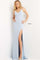 Jovani Spaghetti Strap Sexy Long Prom Dress 08466 - The Dress Outlet