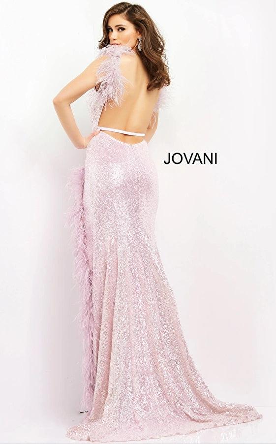 Jovani 06164 Spaghetti Strap Sexy Long Prom Gown