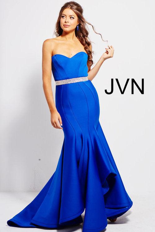 Jovani Strapless Fitted Long Evening Dress 41956 - The Dress Outlet
