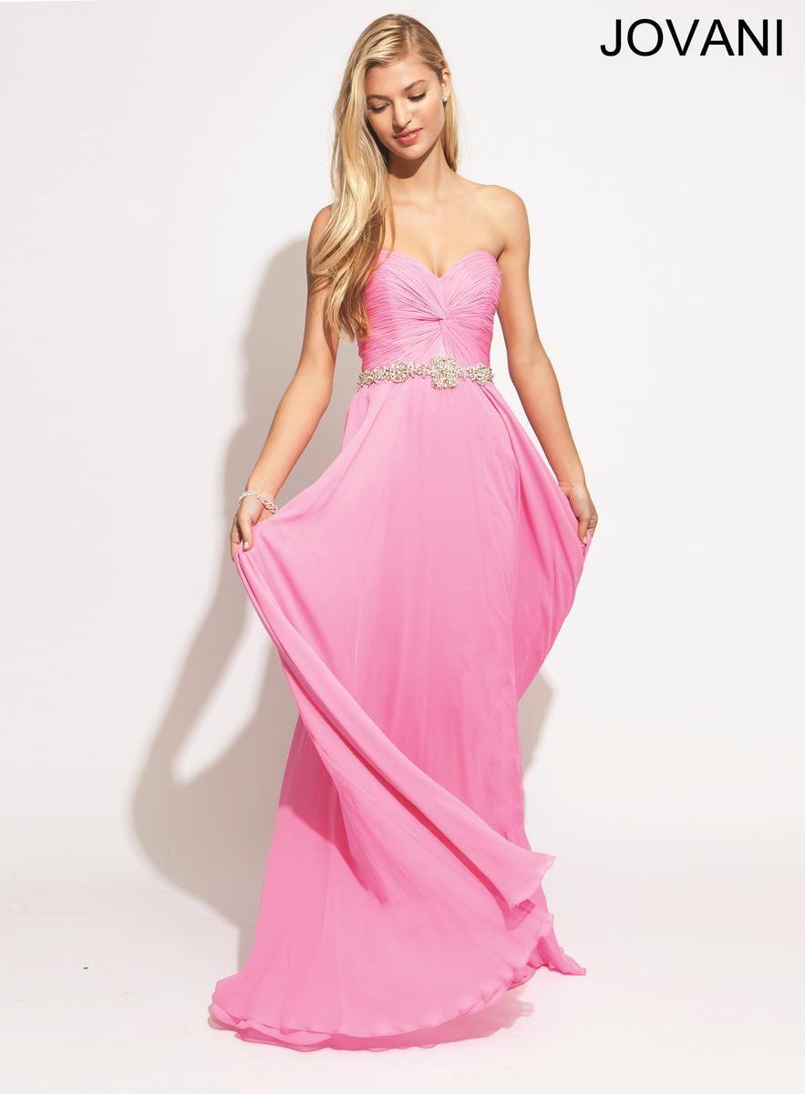 Jovani Strapless Long Formal Gown 159764 - The Dress Outlet