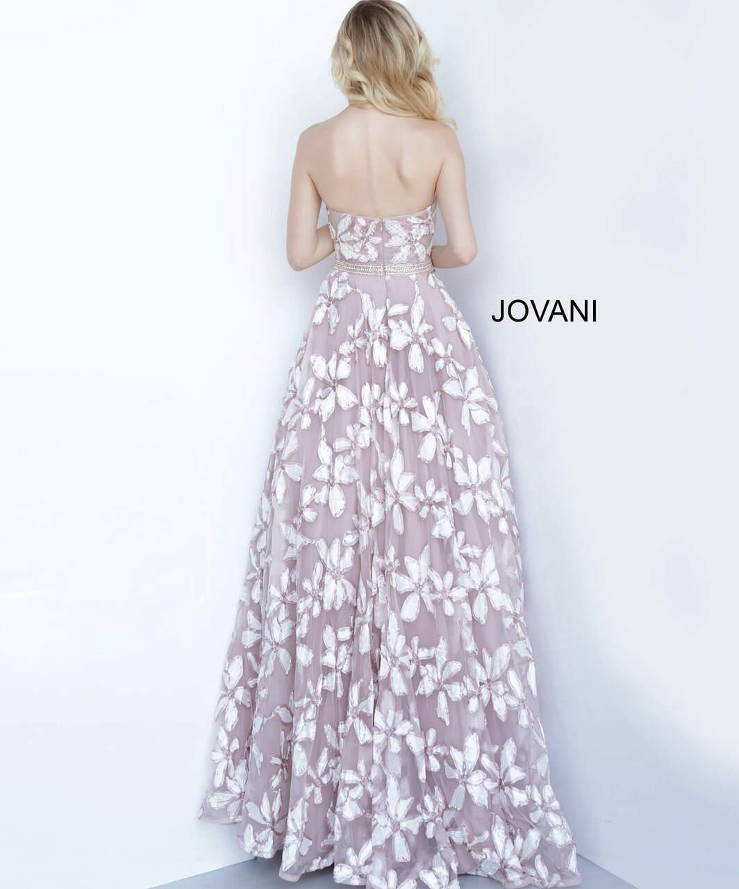 Jovani Strapless Long Formal Gown 2049 - The Dress Outlet