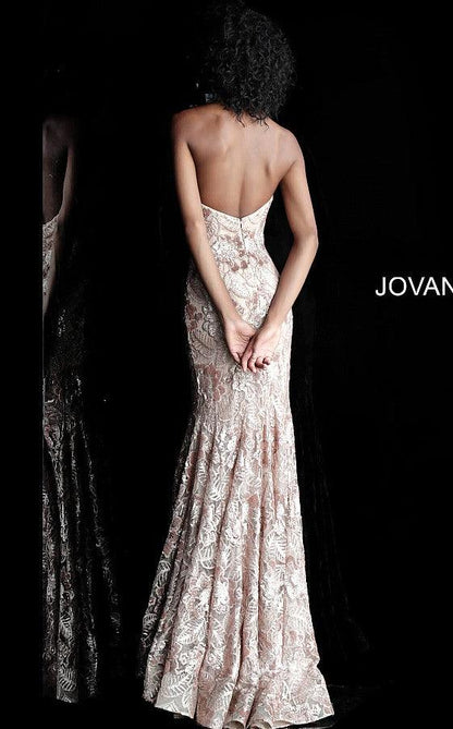 Jovani Strapless Long Fitted Prom Dress 67331 - The Dress Outlet